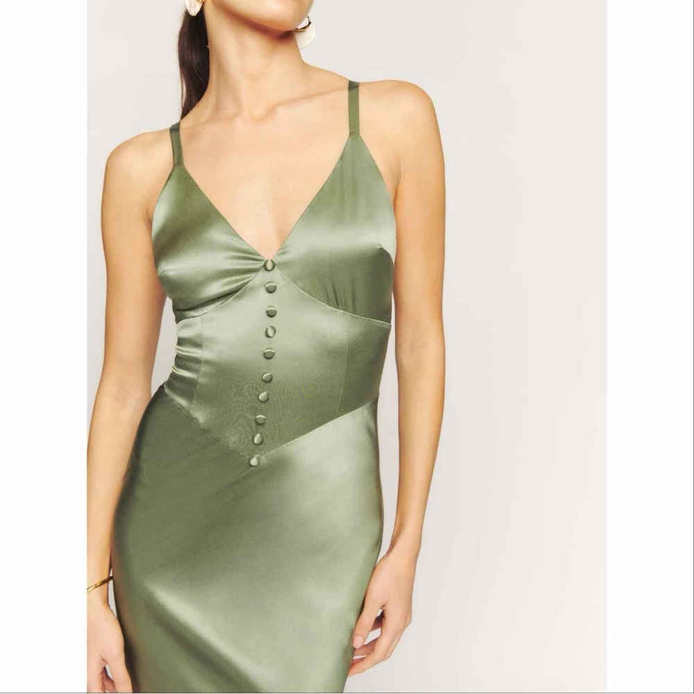 Reformation Esa Silk Dress - Picture 5 of 9